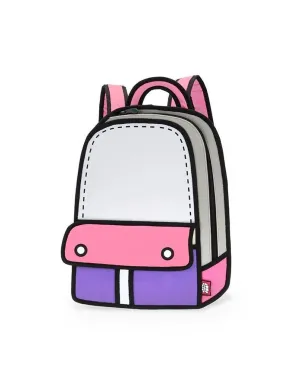 2d Backpack Adventure Pink