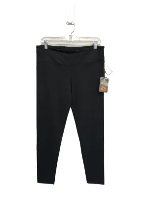 Black Athletic Leggings By Rbx, Size: L