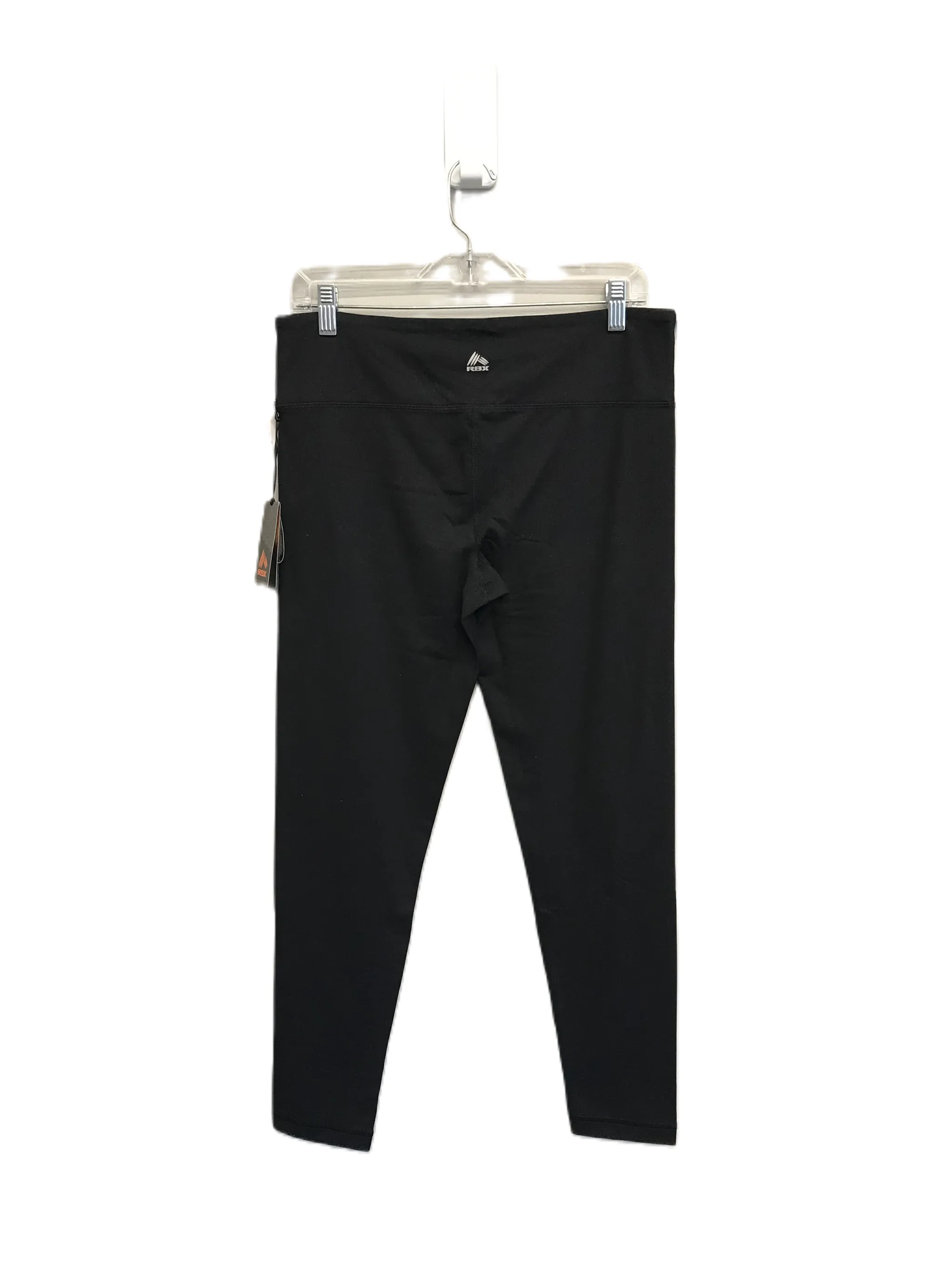 Black Athletic Leggings By Rbx, Size: L