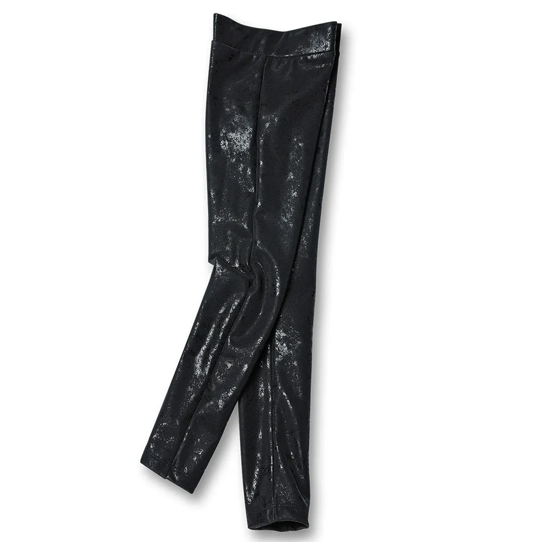 Black Shiny Leggings