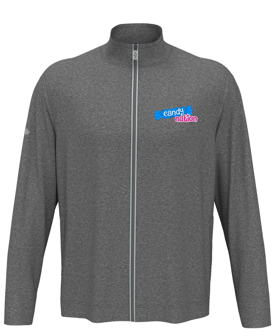 Callaway Full Zip Waffle Fleece Jacket