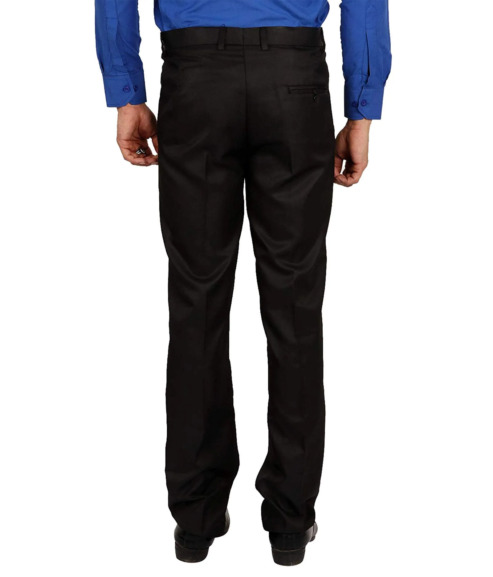 Cliths Black Formal Trouser For Mens Slim Fit/Formal Pants For Men Office Wear