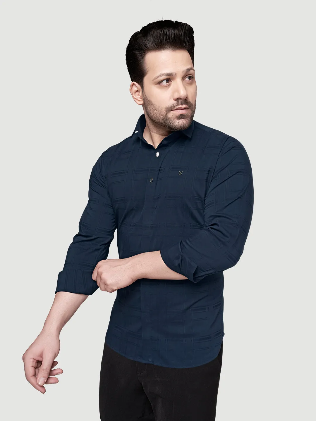 Designer Shirt with Collar Accessories