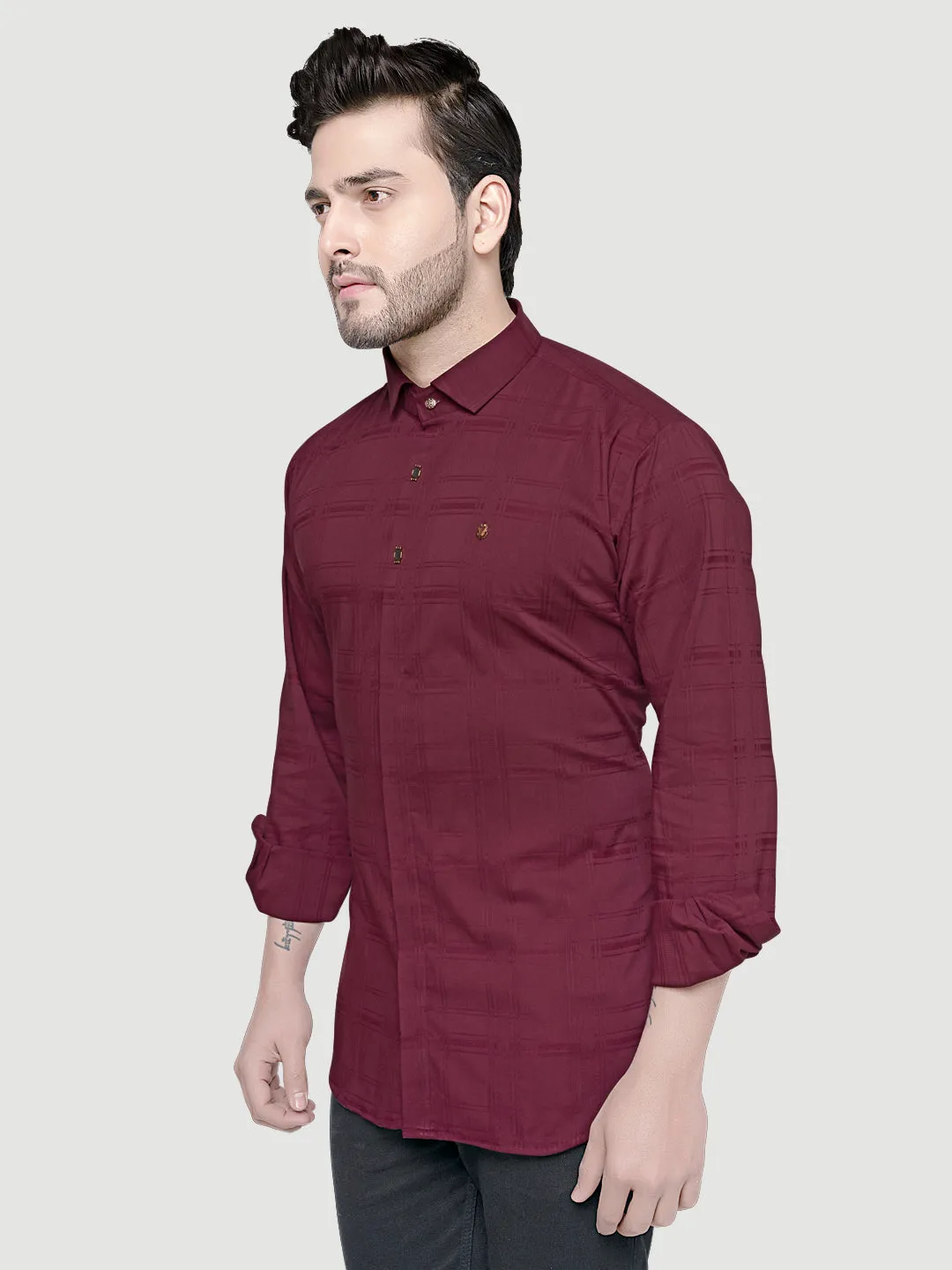 Designer Shirt with Collar Accessories