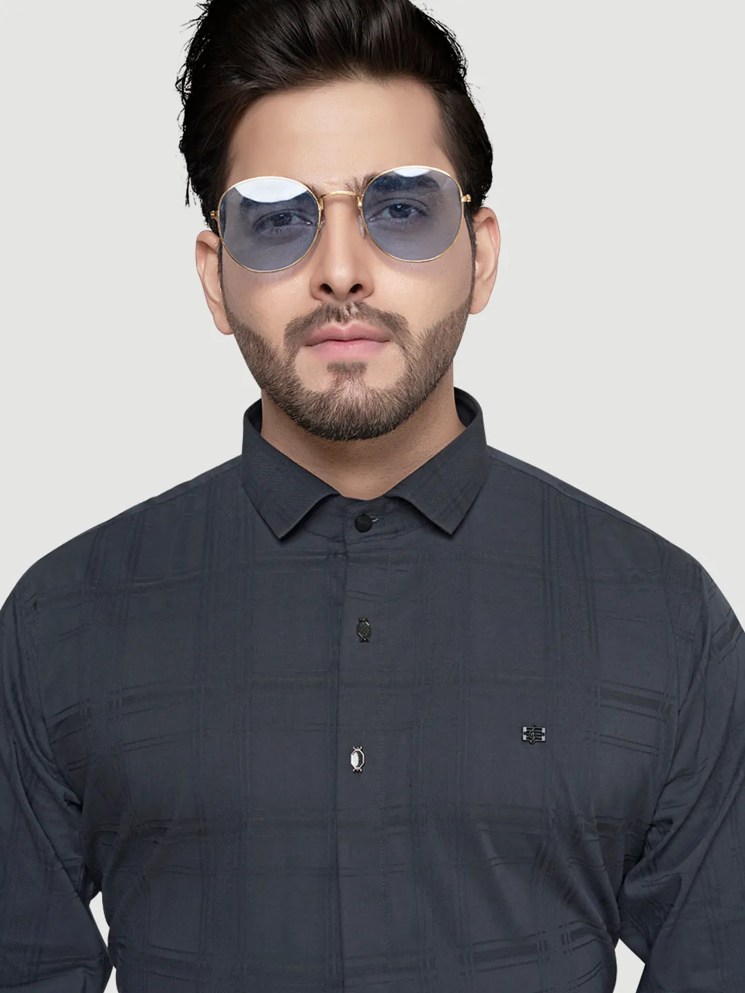 Designer Shirt with Collar Accessories
