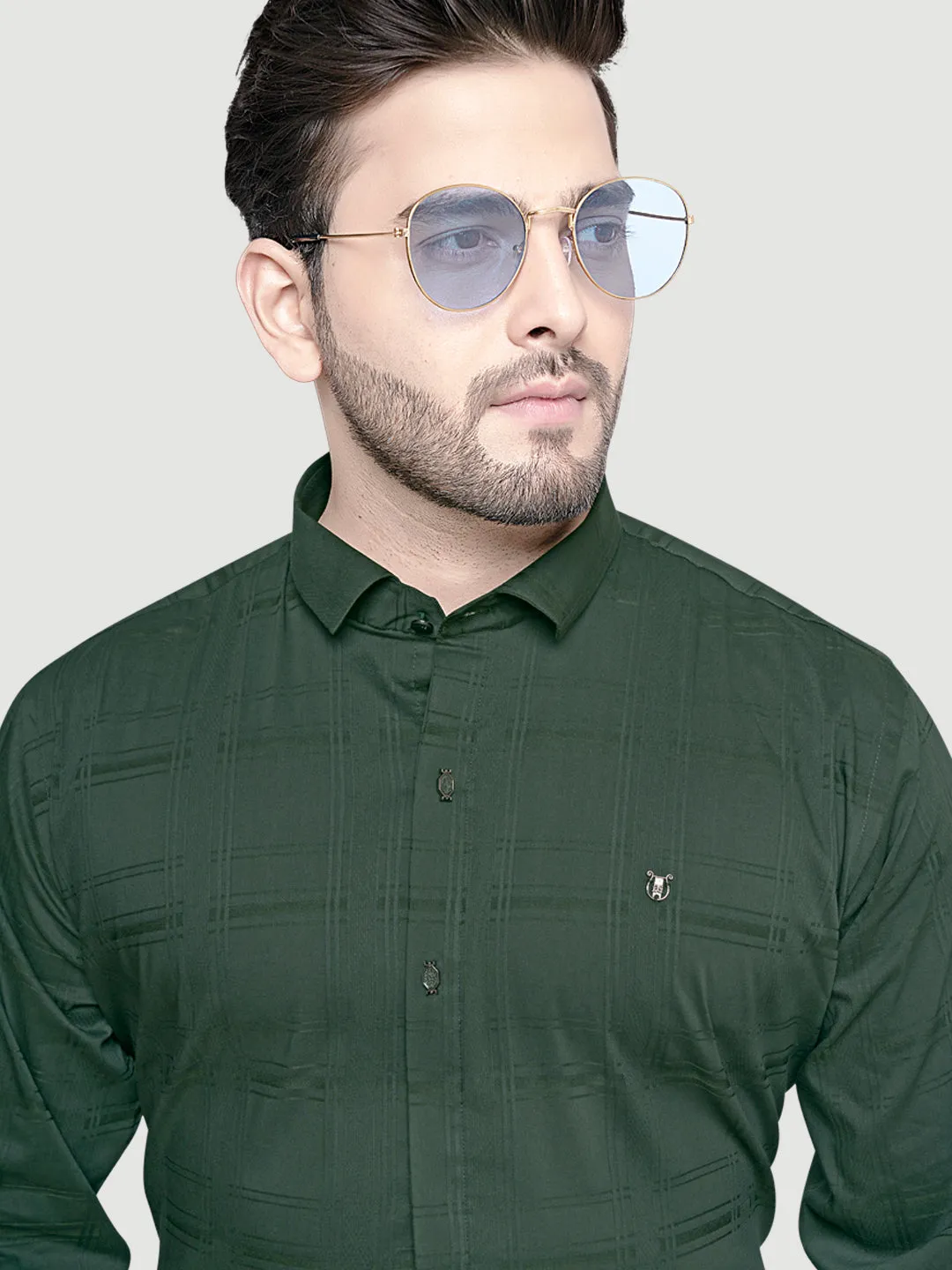 Designer Shirt with Collar Accessories