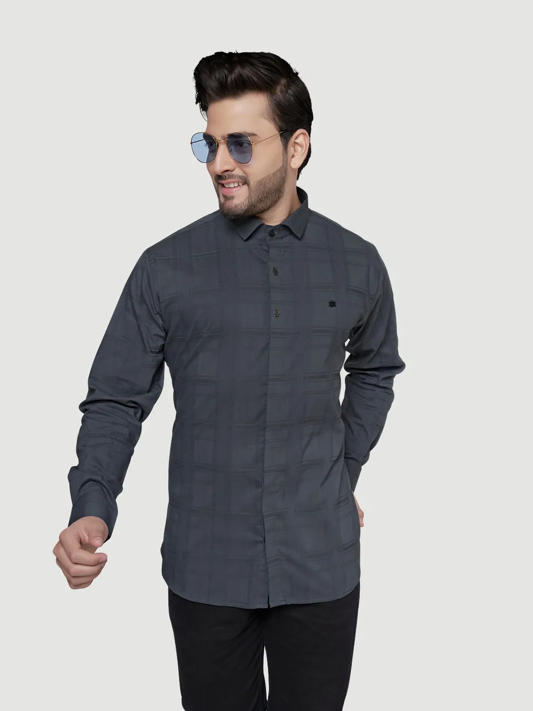 Designer Shirt with Collar Accessories