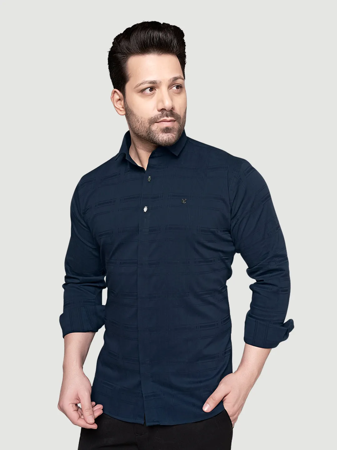 Designer Shirt with Collar Accessories