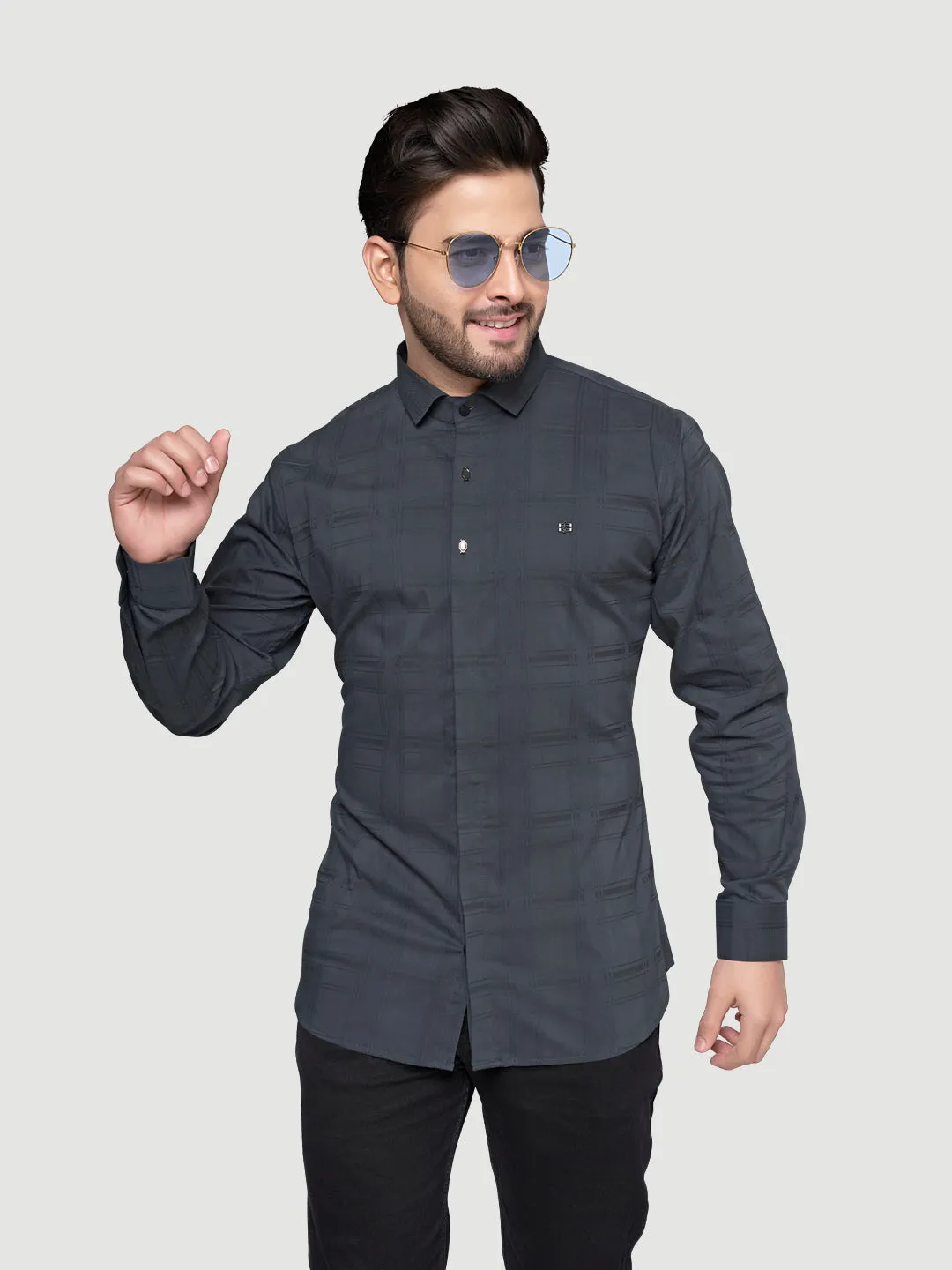 Designer Shirt with Collar Accessories
