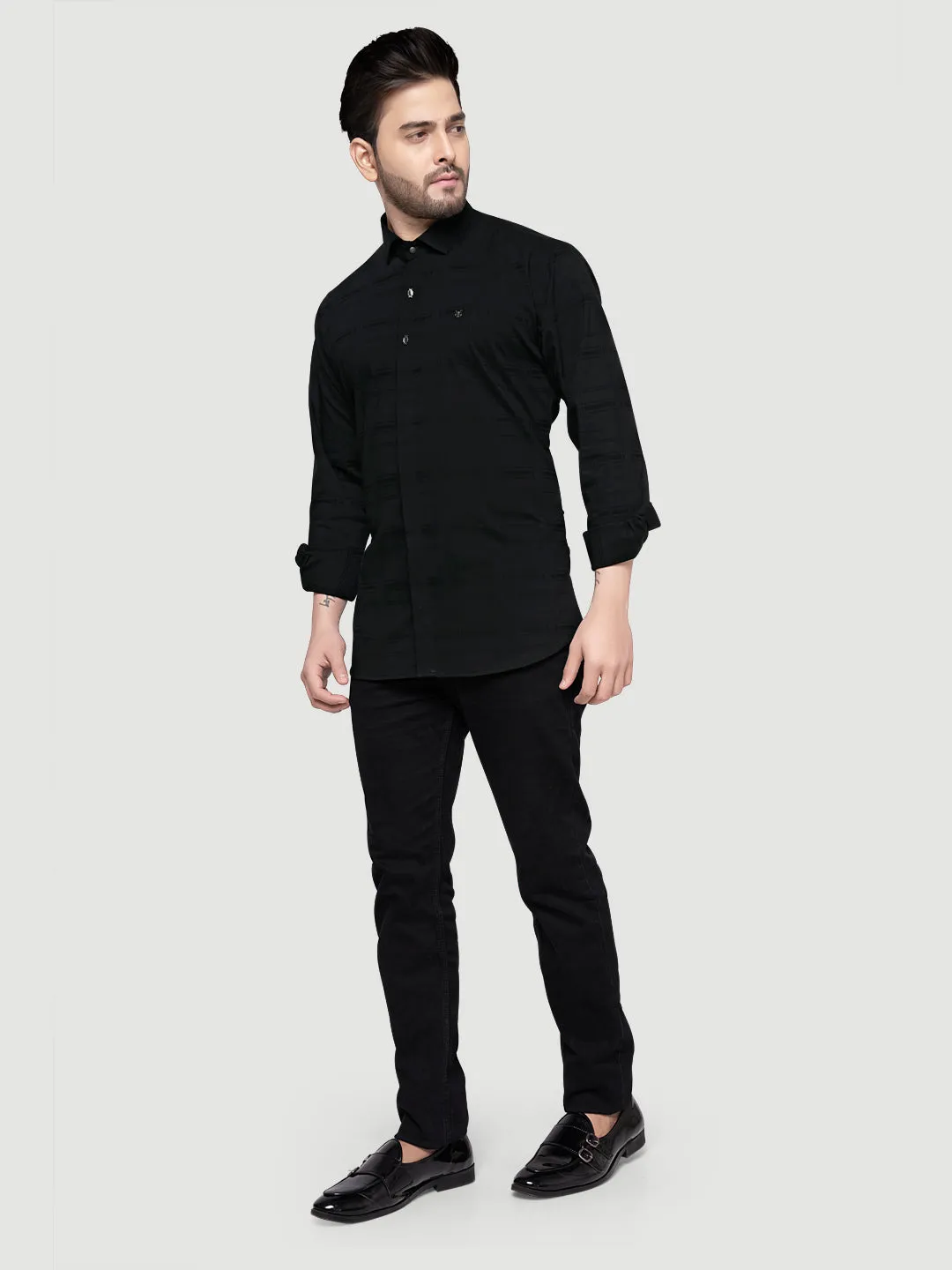 Designer Shirt with Collar Accessories