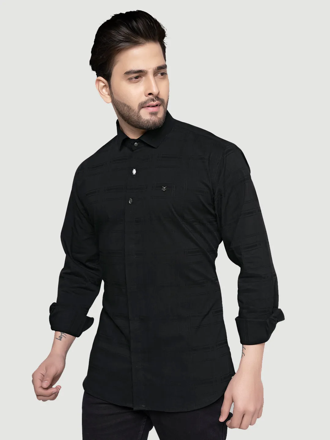 Designer Shirt with Collar Accessories