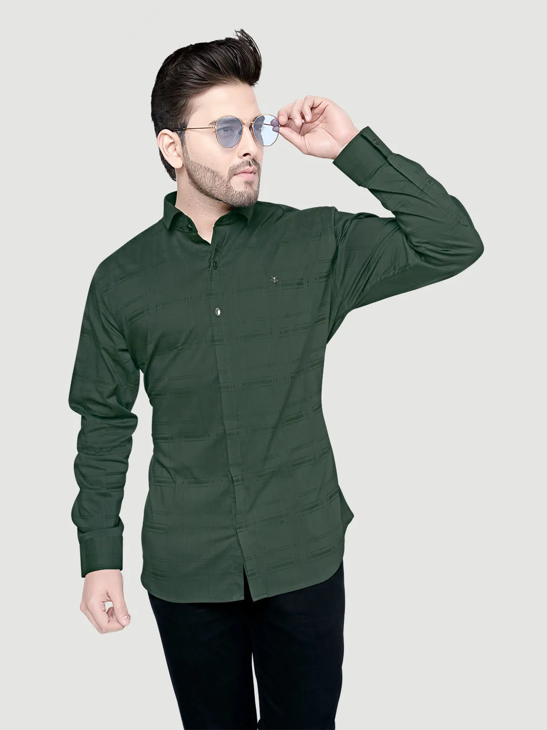Designer Shirt with Collar Accessories