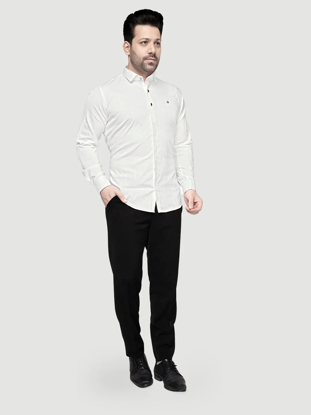 Designer Shirt with Collar Accessories