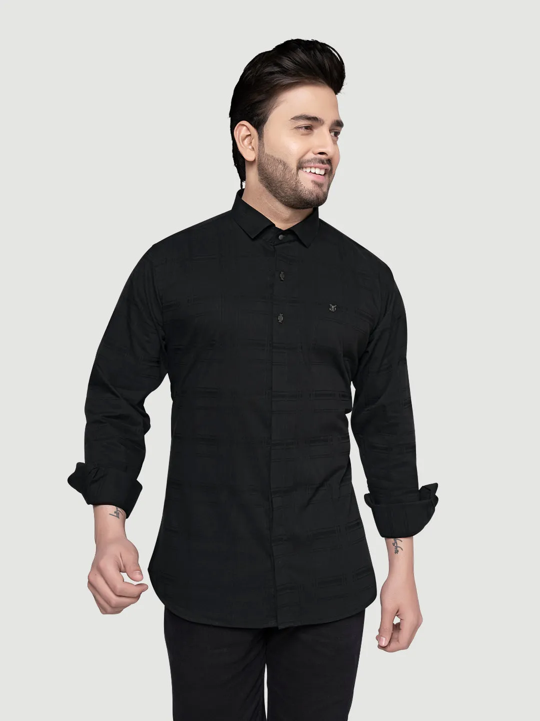 Designer Shirt with Collar Accessories