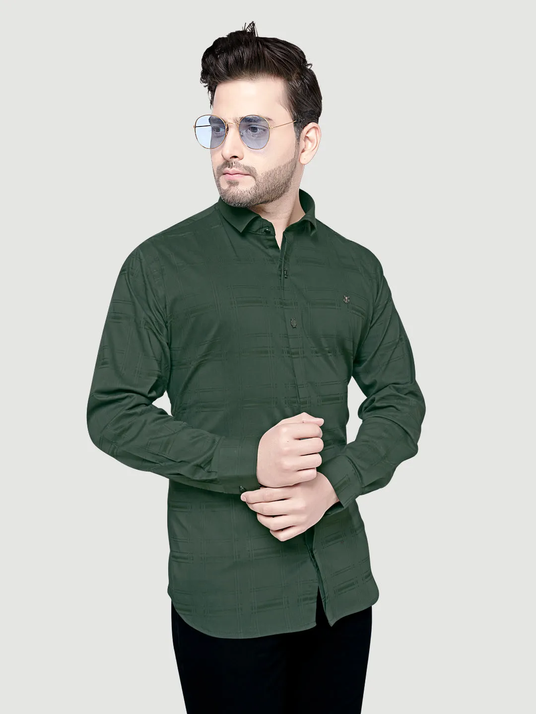 Designer Shirt with Collar Accessories