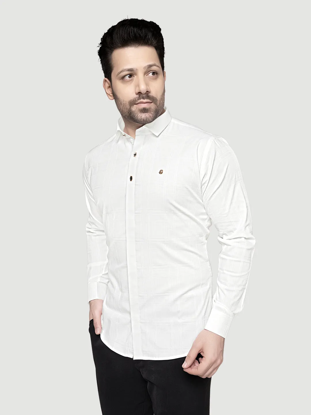 Designer Shirt with Collar Accessories
