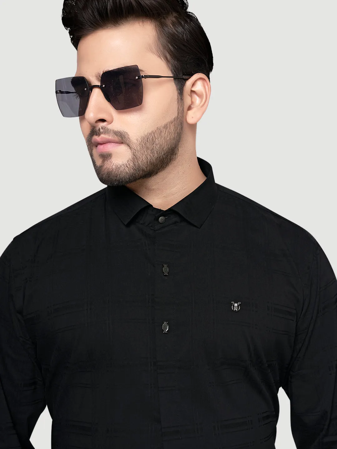 Designer Shirt with Collar Accessories