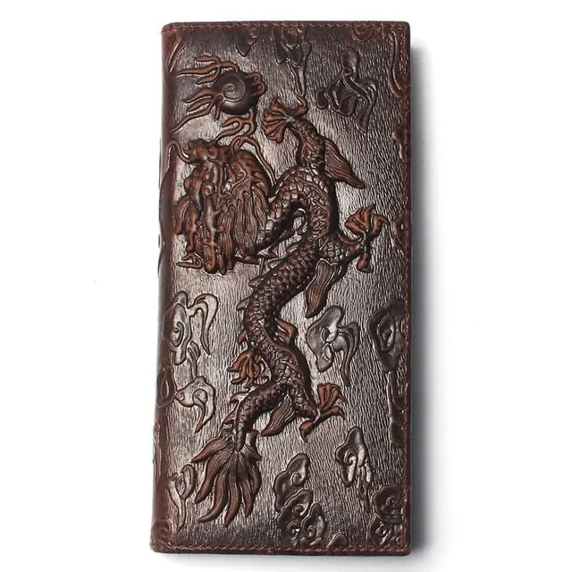 DragonLuxe Exotic Pattern Long Size Wallets