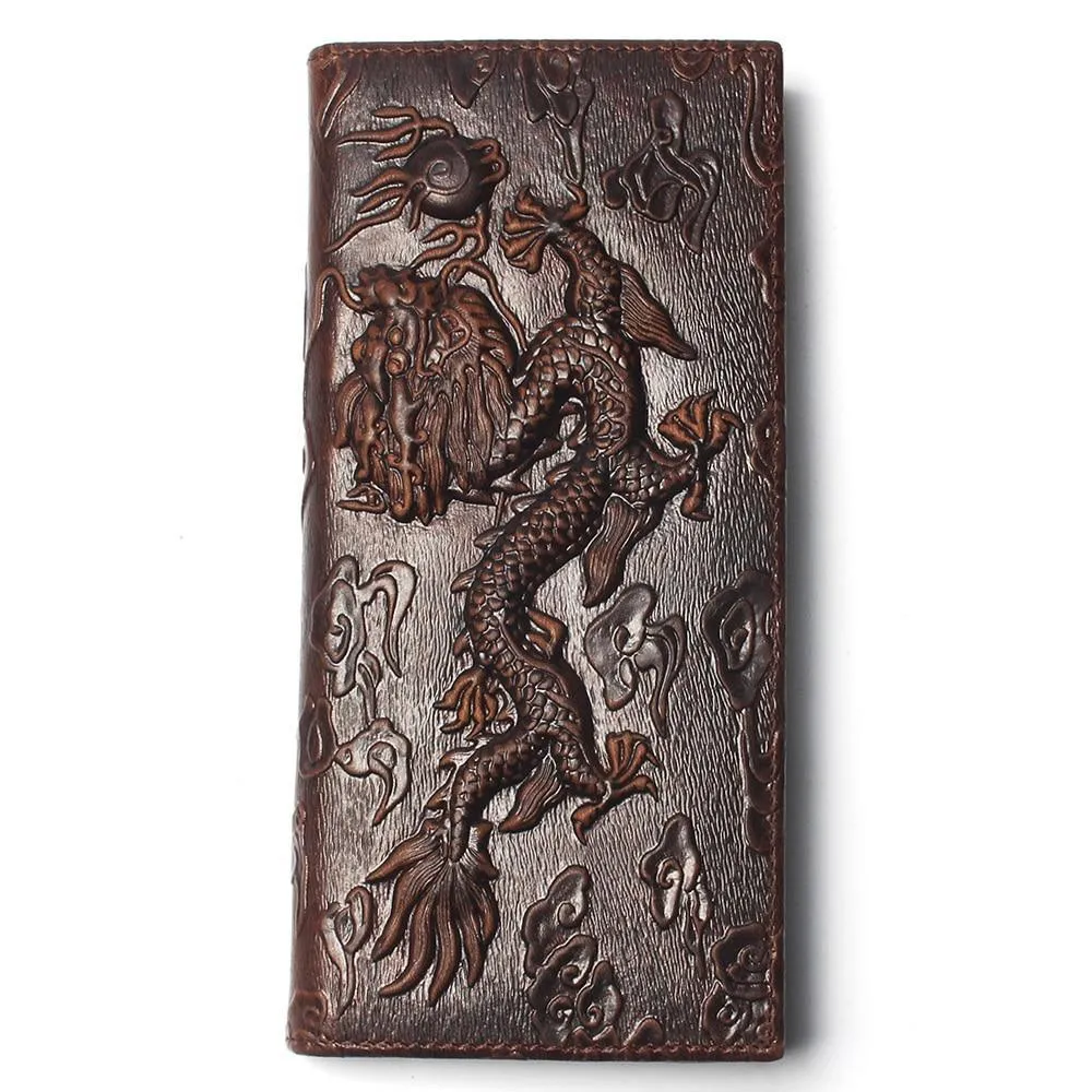 DragonLuxe Exotic Pattern Long Size Wallets