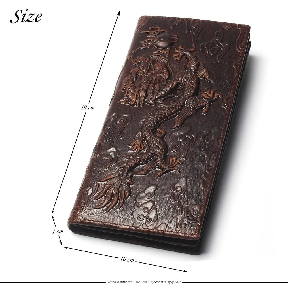 DragonLuxe Exotic Pattern Long Size Wallets