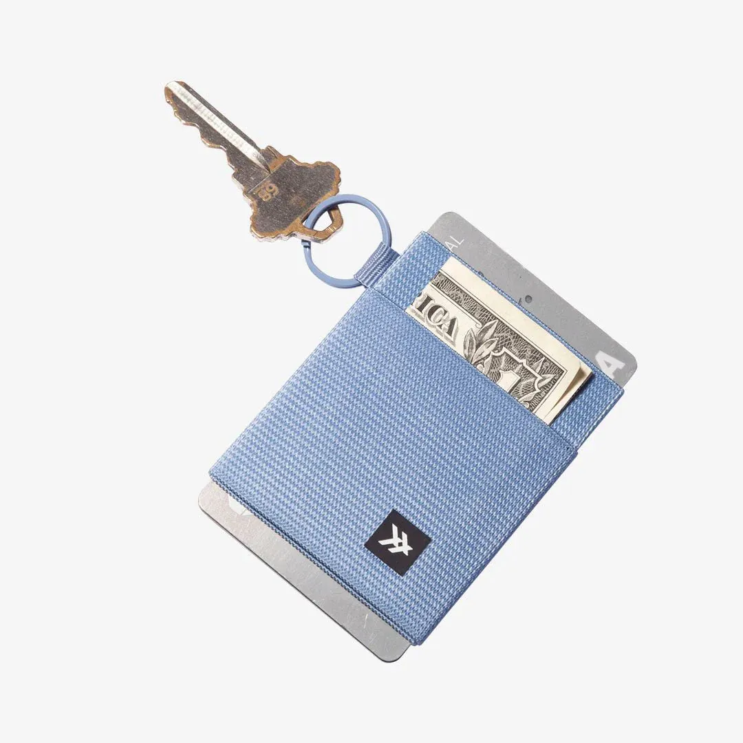 Dusty Blue Elastic Wallet