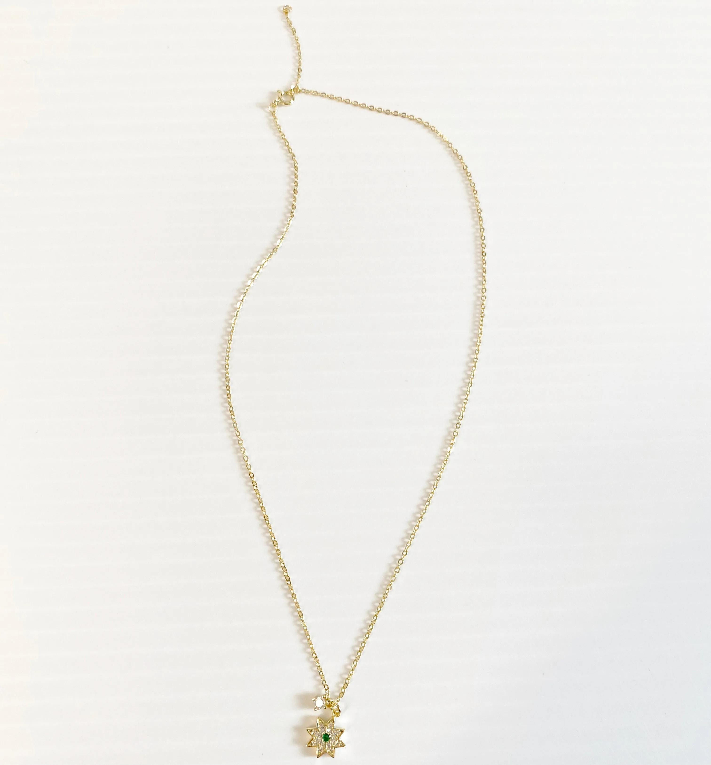 Fashion Accessories - Gold Gem Necklace