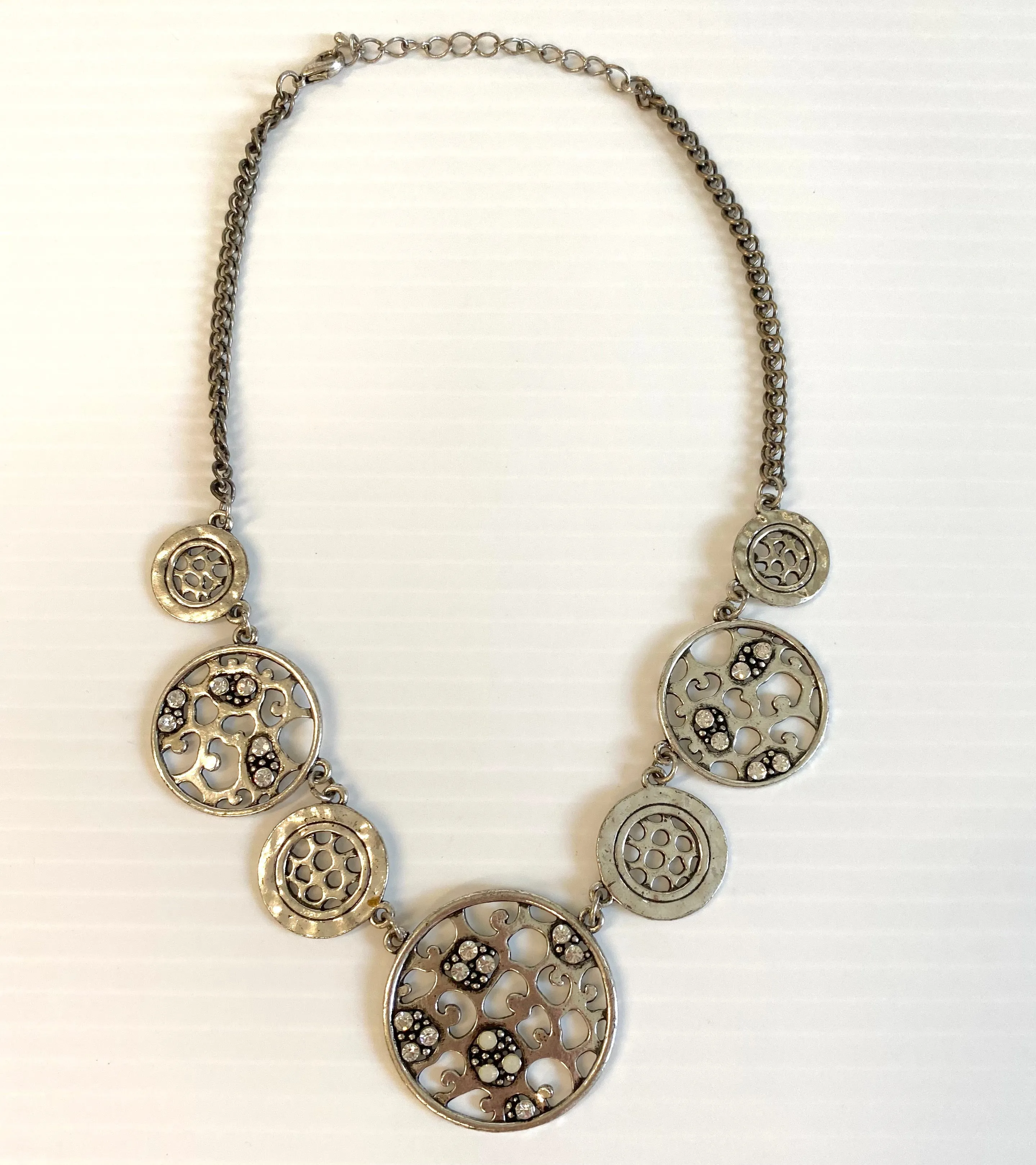 Fashion Accessories - Silver Necklace