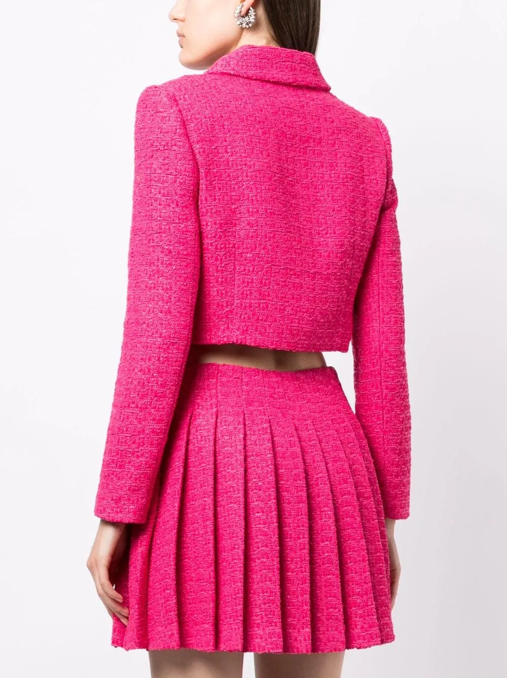 Fuchsia Boucle Jacket