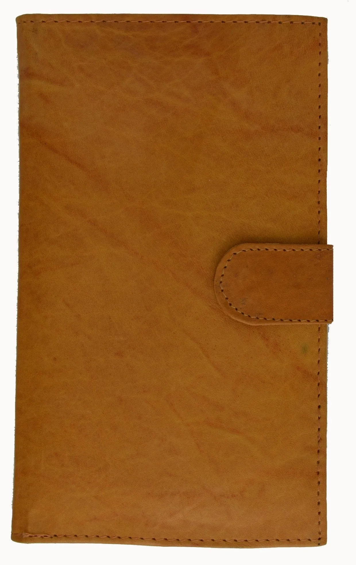 Genuine Leather Credit Card Holder Brown
