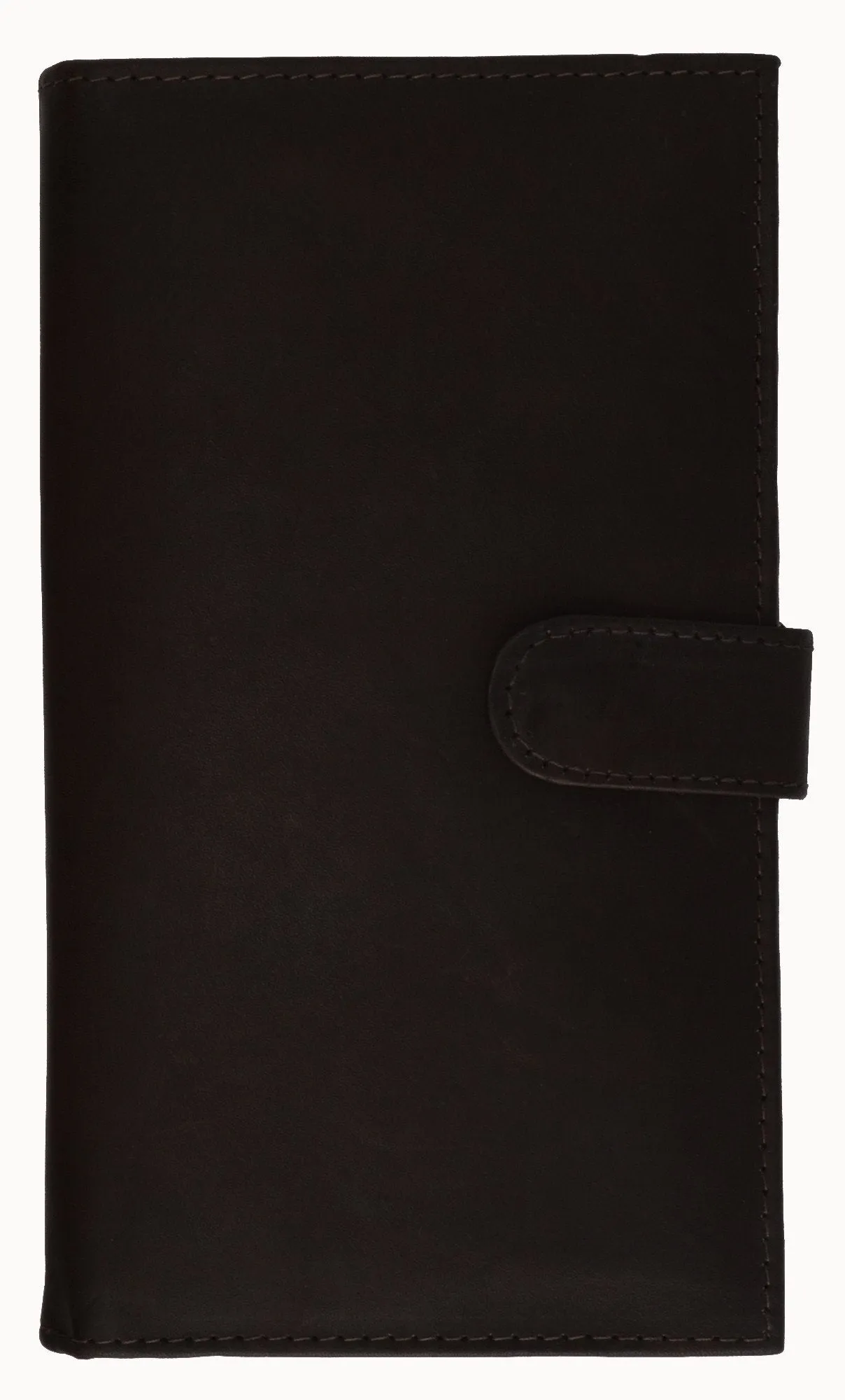 Genuine Leather Credit Card Holder Brown