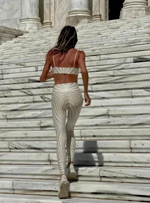Giselle Leggings Albino Zebra