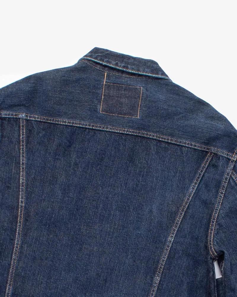 Japanese Repro Denim Jacket, Pherrow's Co, Indigo Blue - 42