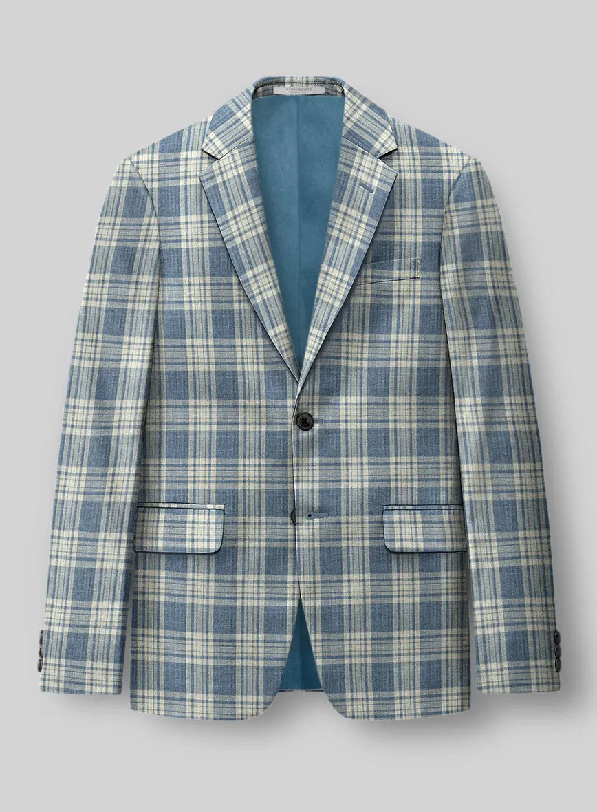 Loro Piana Brillante Wool Silk Linen Jacket