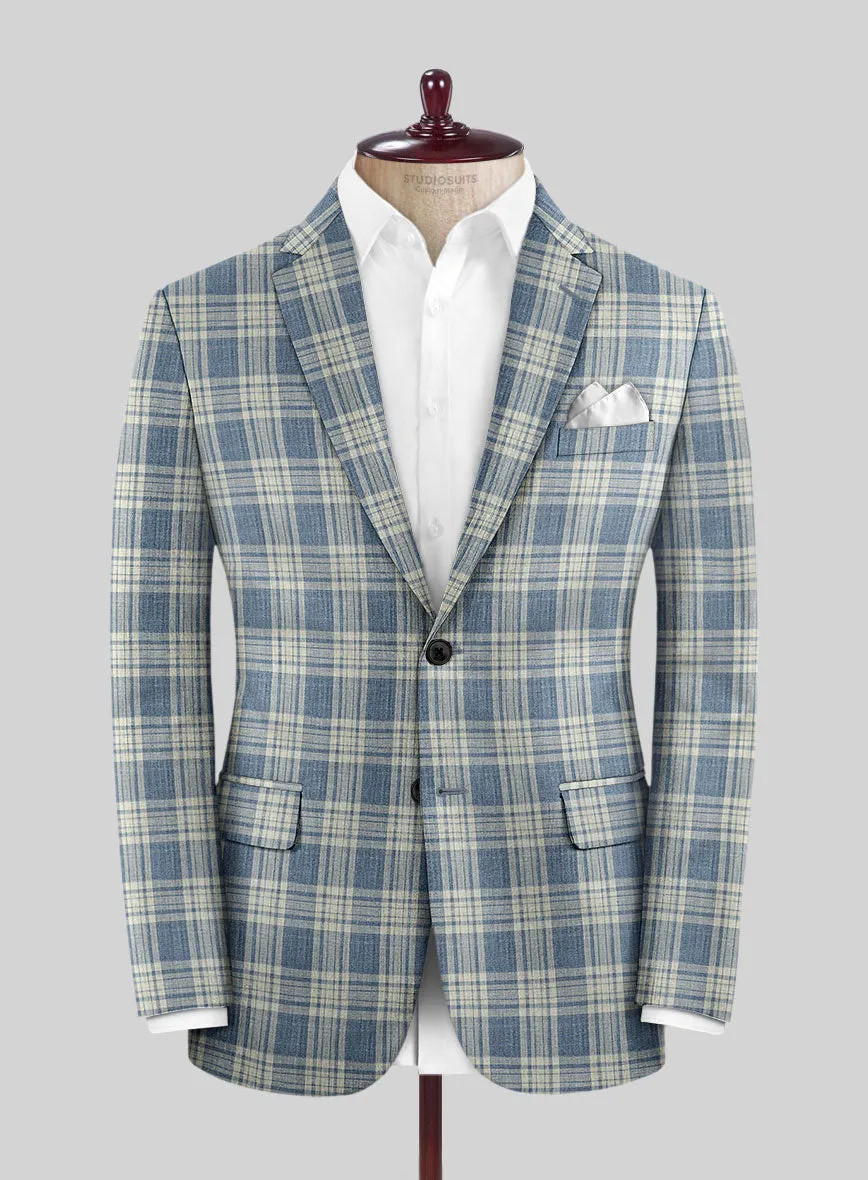 Loro Piana Brillante Wool Silk Linen Jacket