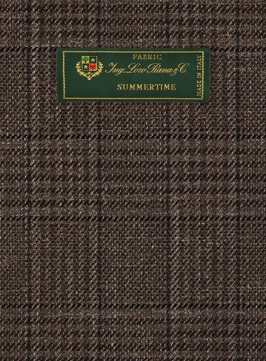 Loro Piana Leonardo Wool Silk Linen Pants