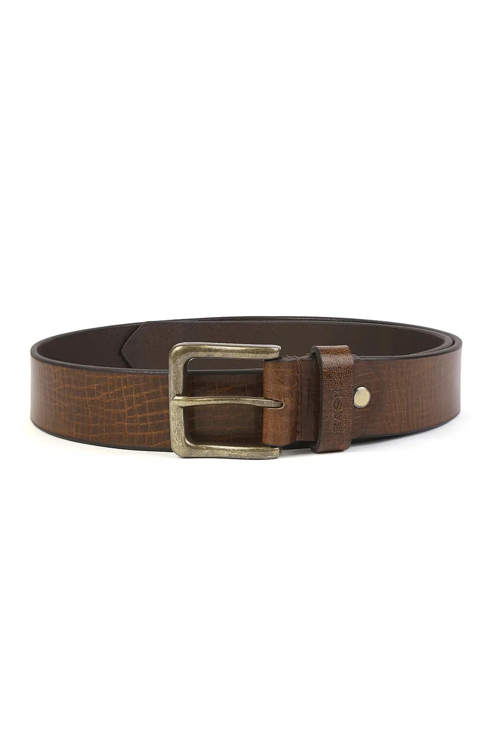 Men Leather Formal Belt