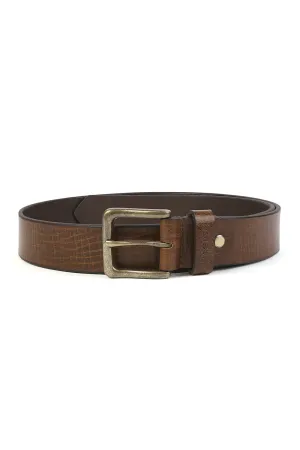 Men Leather Formal Belt