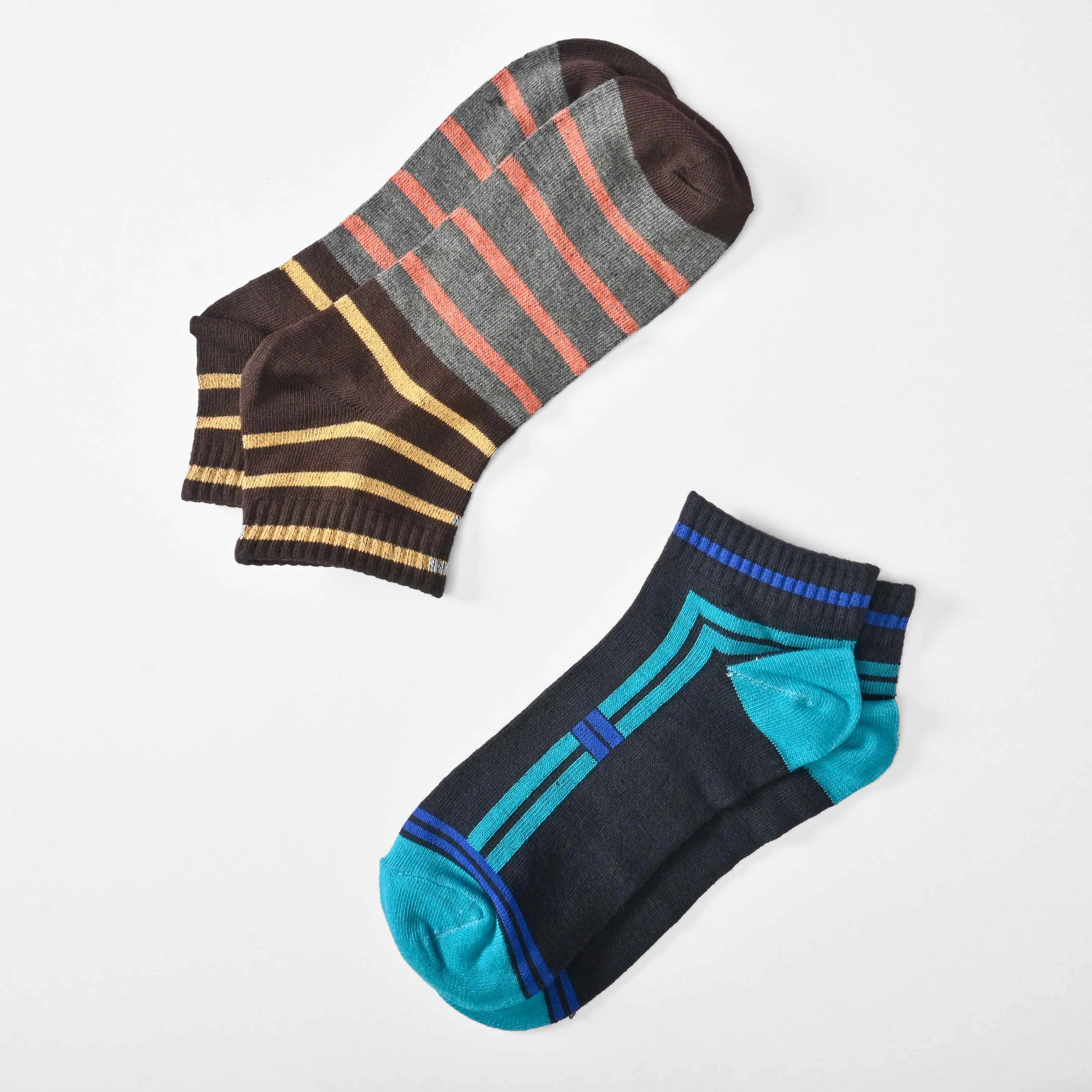 Men's Cotton Classic Anklet Socks - Pack Of 2