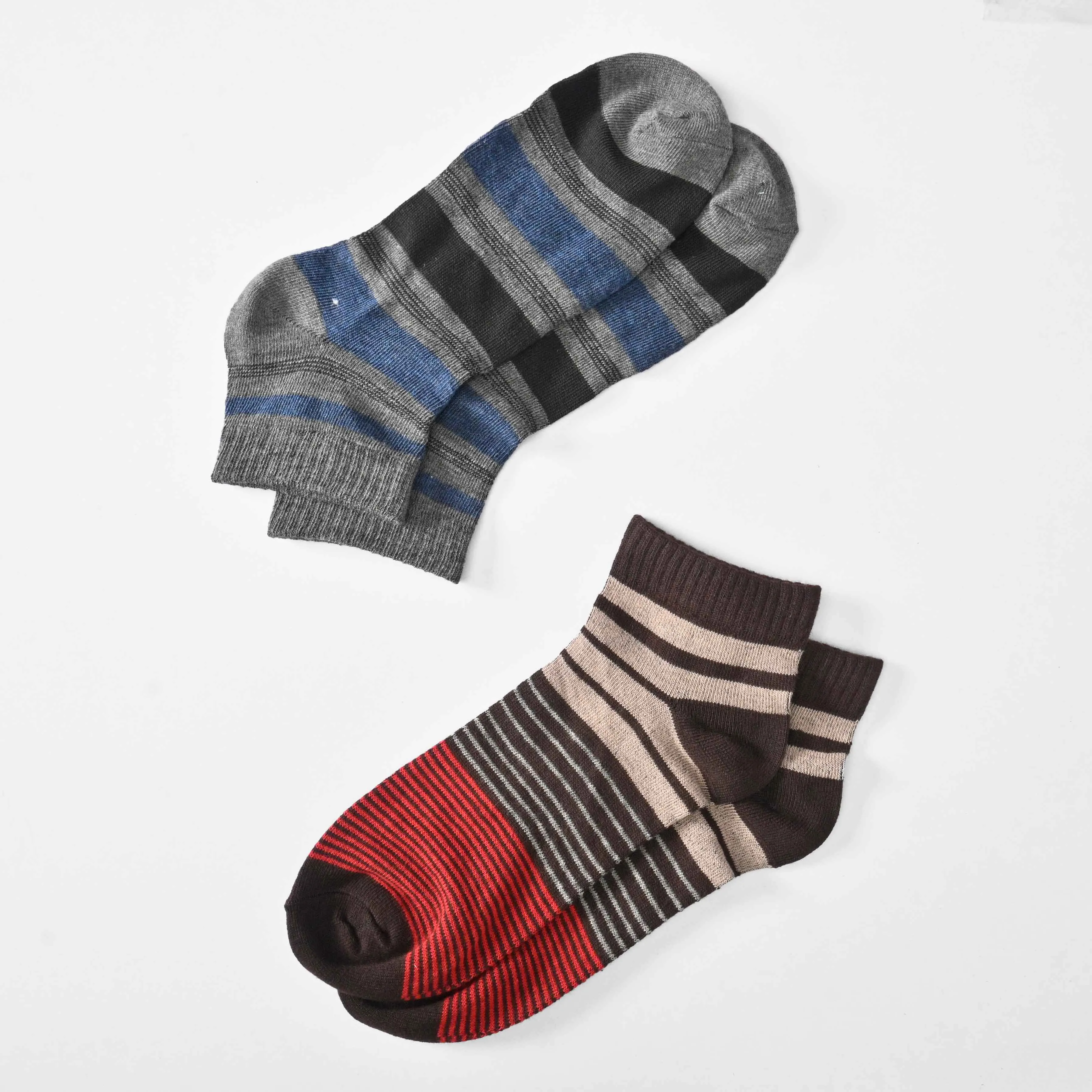 Men's Cotton Classic Anklet Socks - Pack Of 2