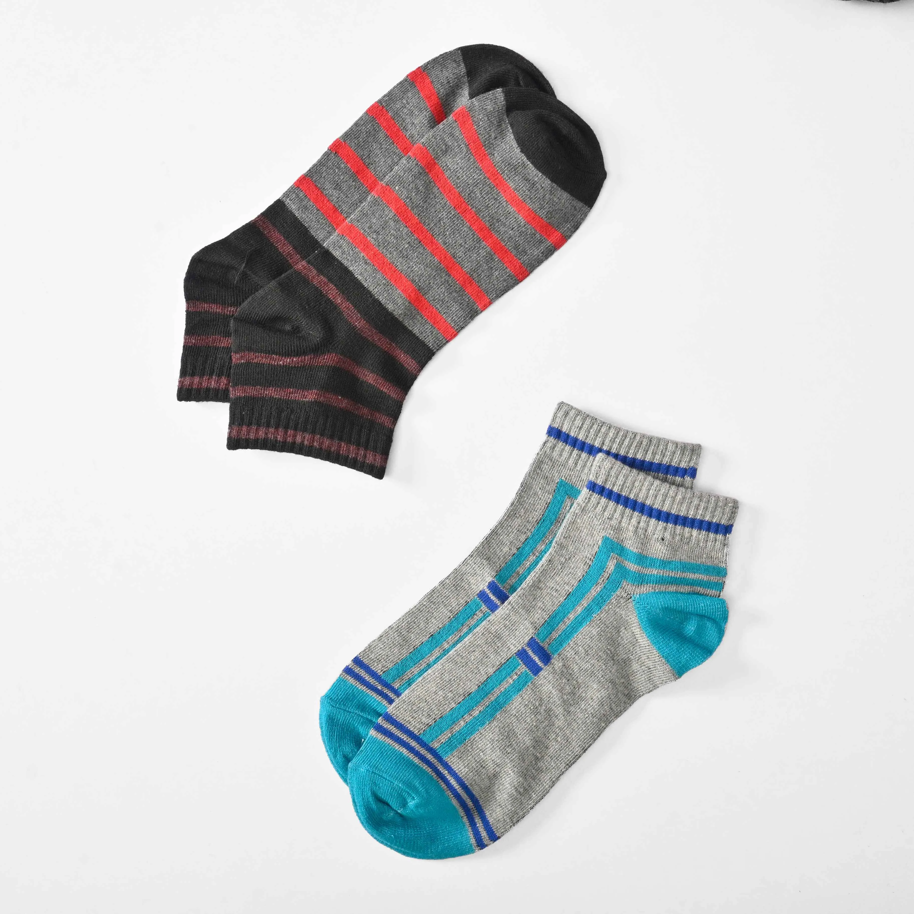 Men's Cotton Classic Anklet Socks - Pack Of 2