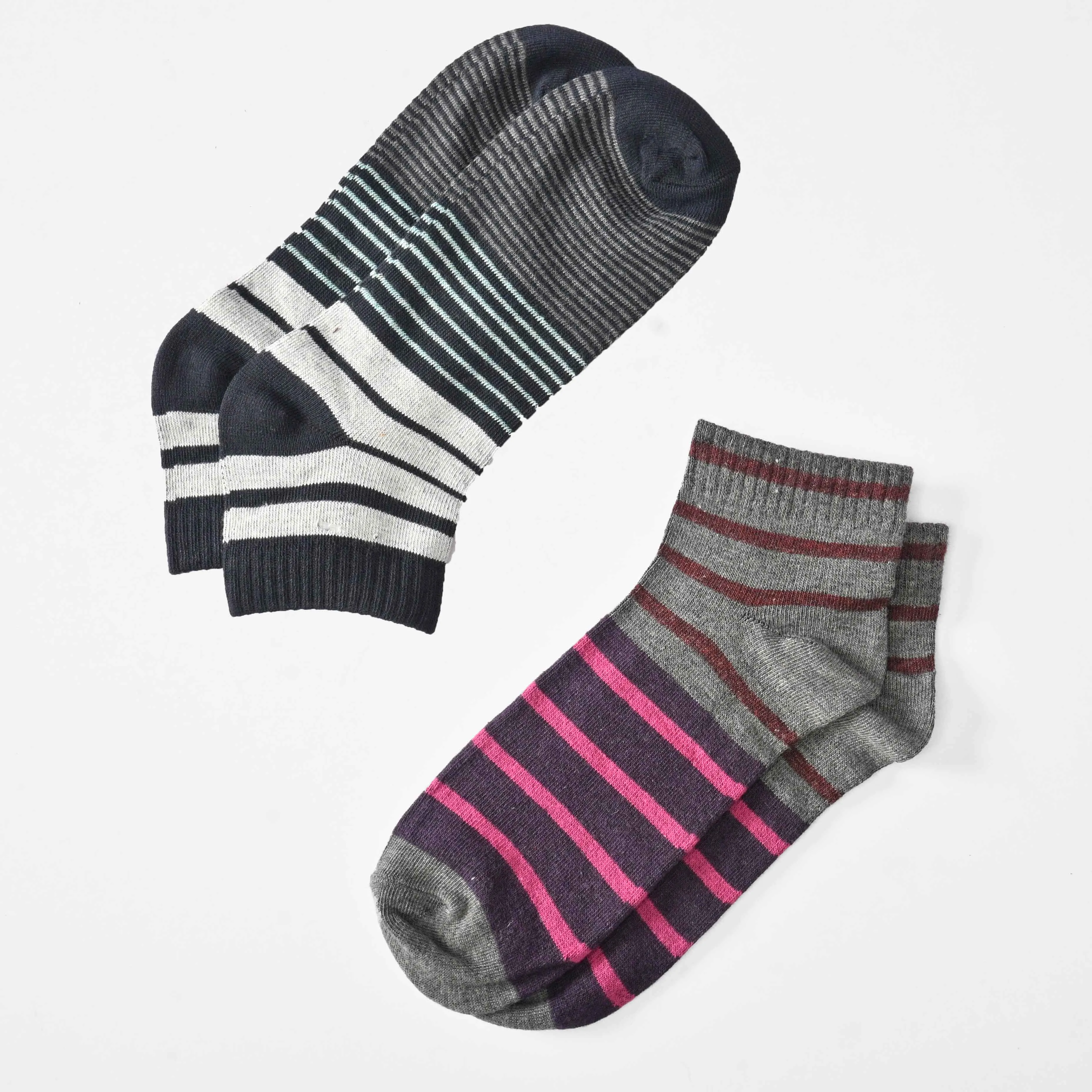 Men's Cotton Classic Anklet Socks - Pack Of 2