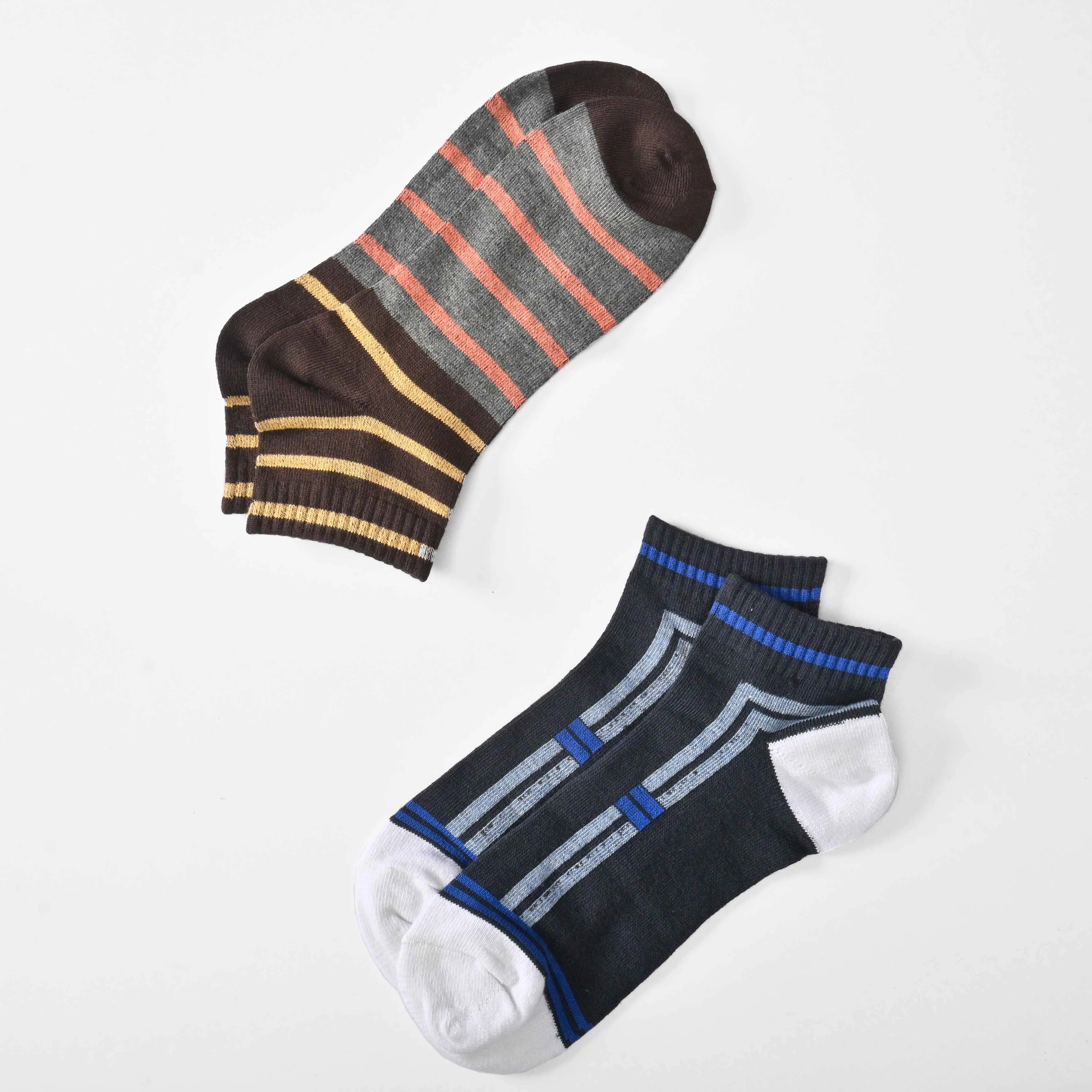Men's Cotton Classic Anklet Socks - Pack Of 2