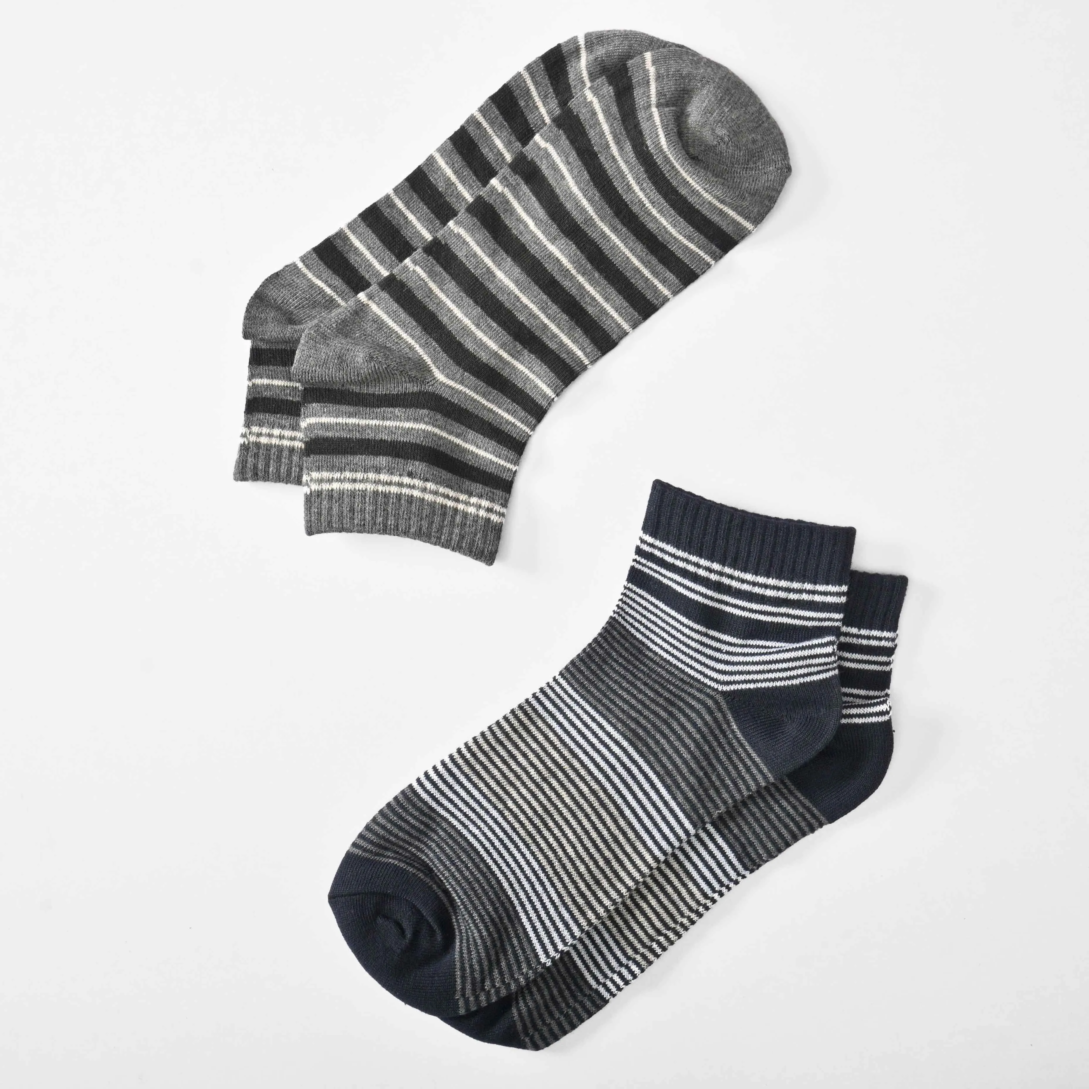 Men's Cotton Classic Anklet Socks - Pack Of 2