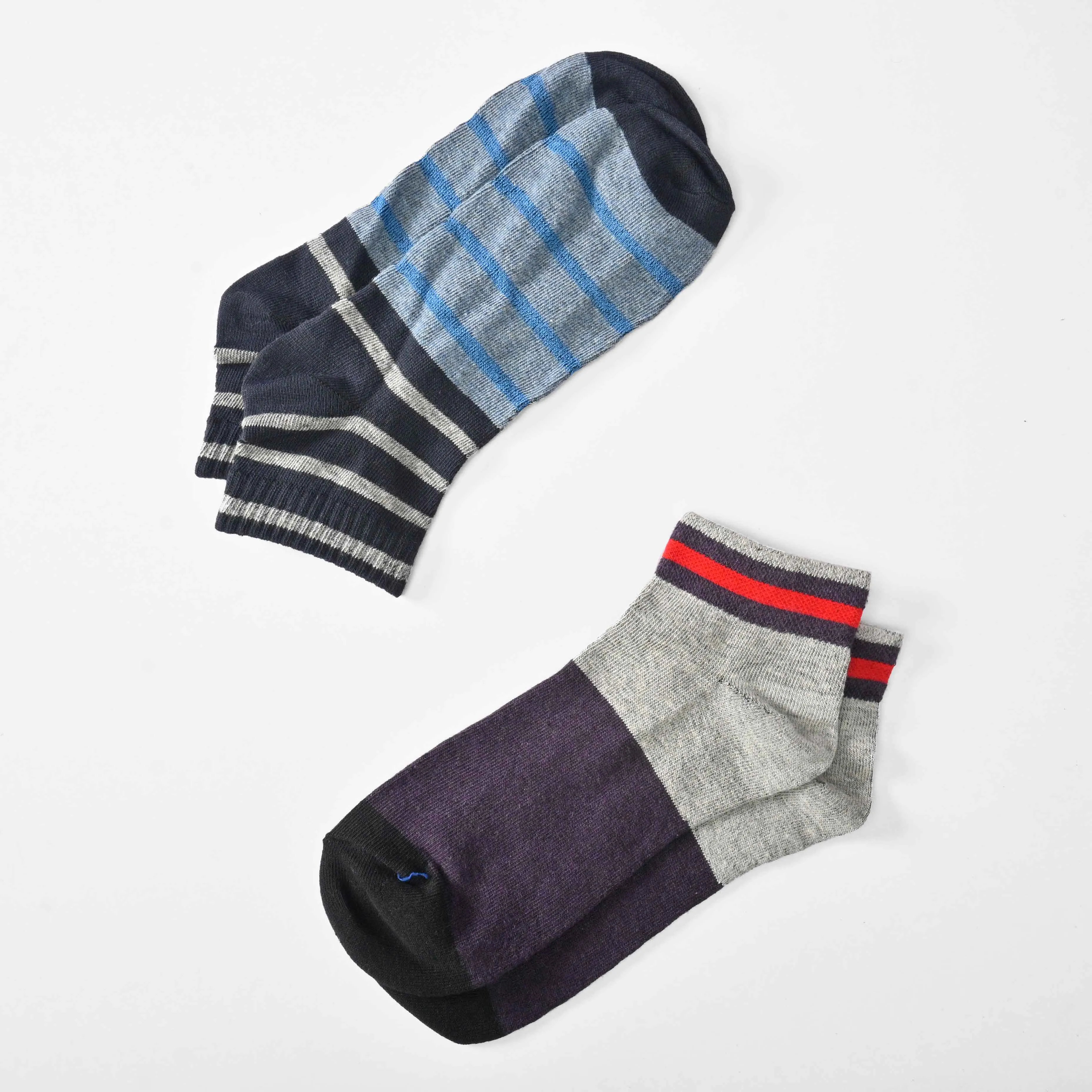 Men's Cotton Classic Anklet Socks - Pack Of 2
