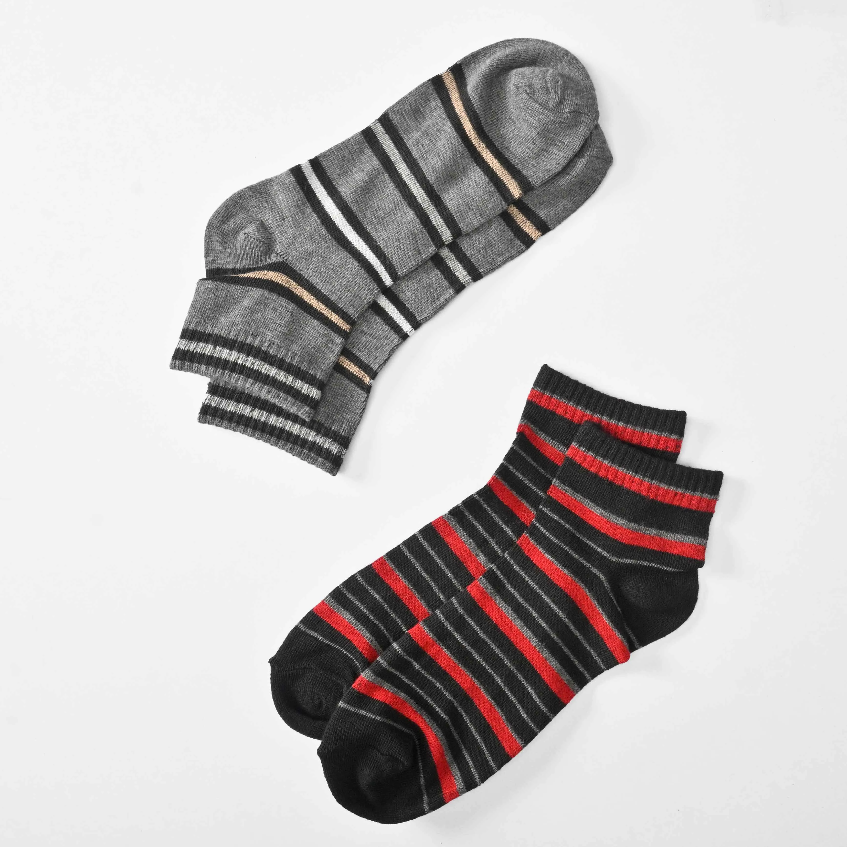 Men's Cotton Classic Anklet Socks - Pack Of 2