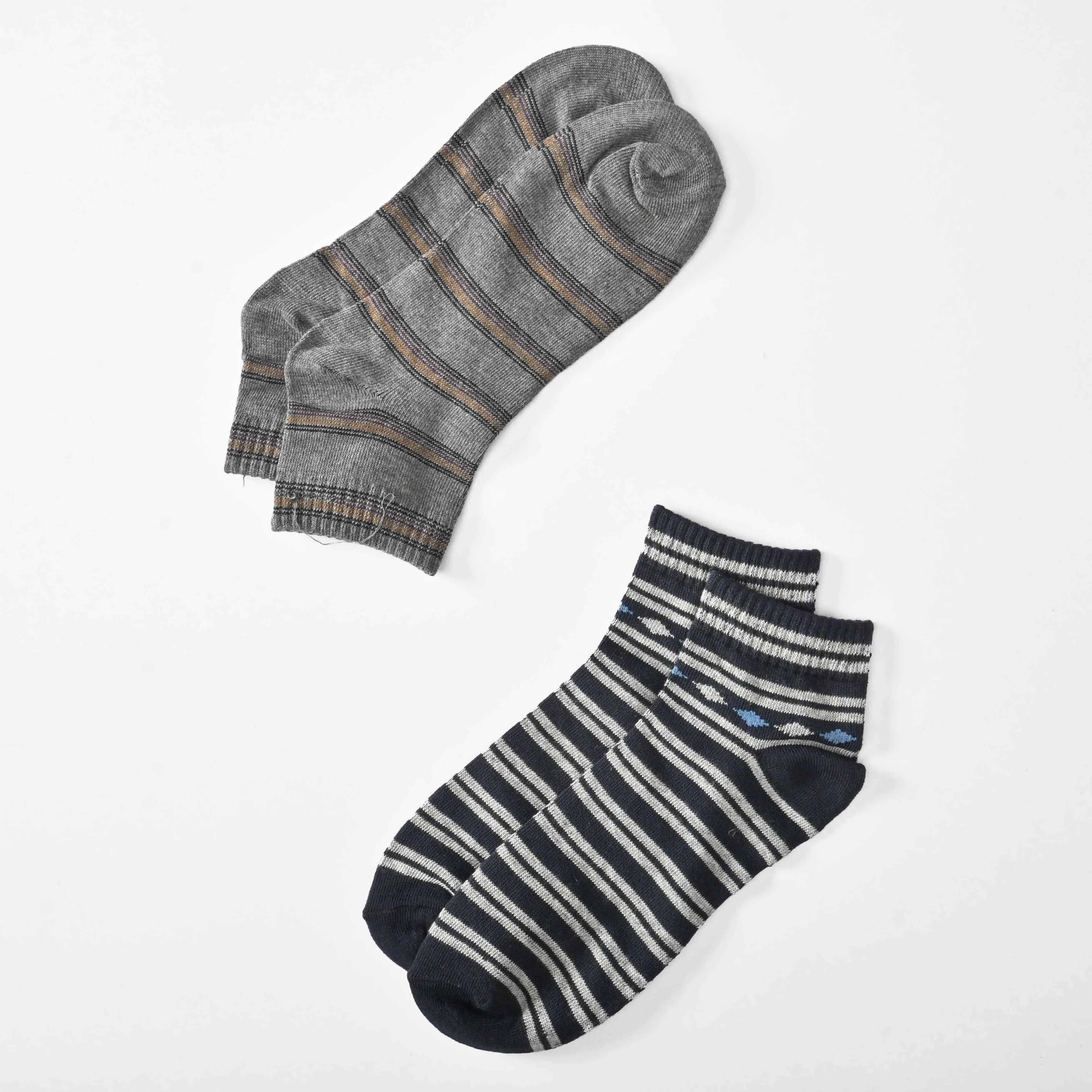 Men's Cotton Classic Anklet Socks - Pack Of 2