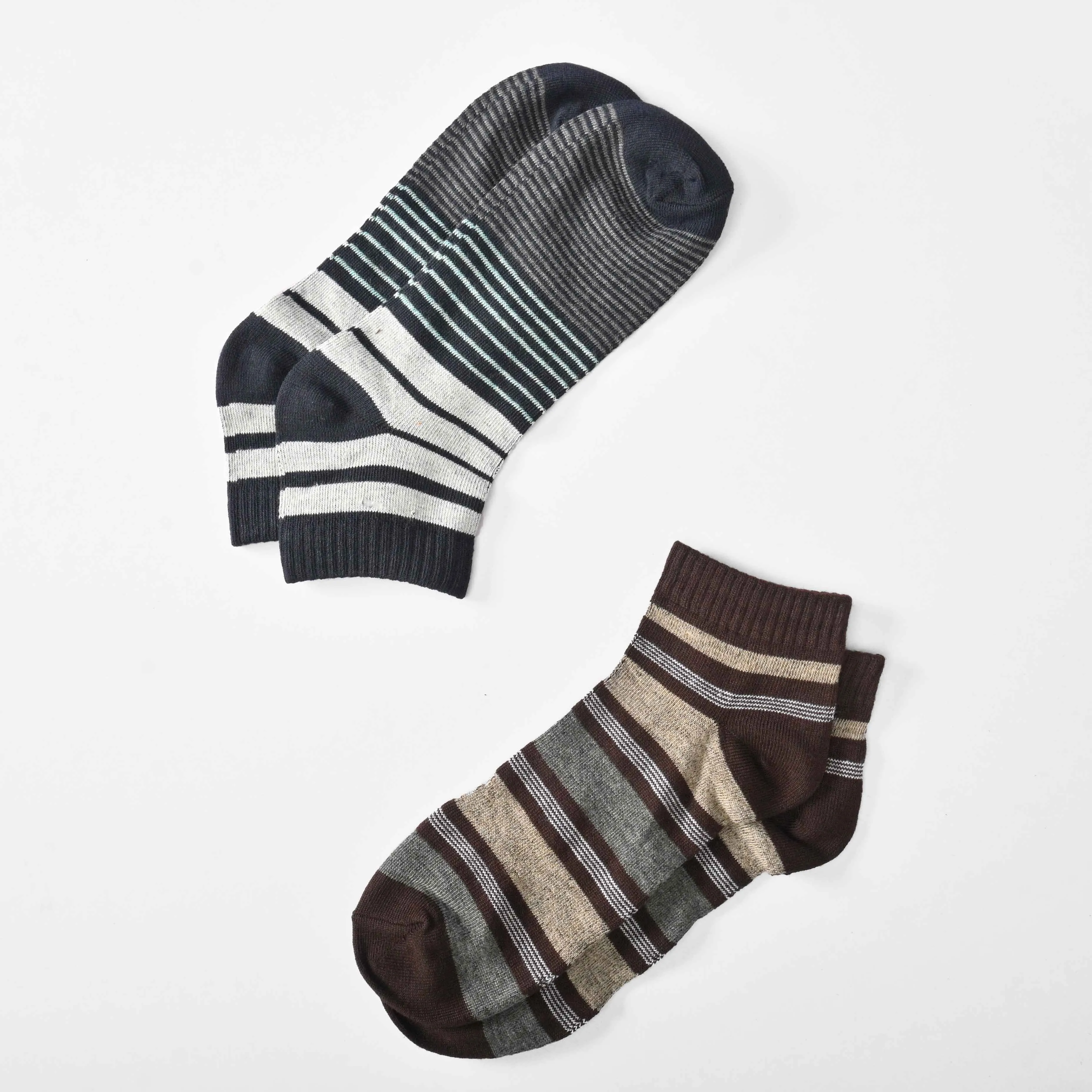 Men's Cotton Classic Anklet Socks - Pack Of 2
