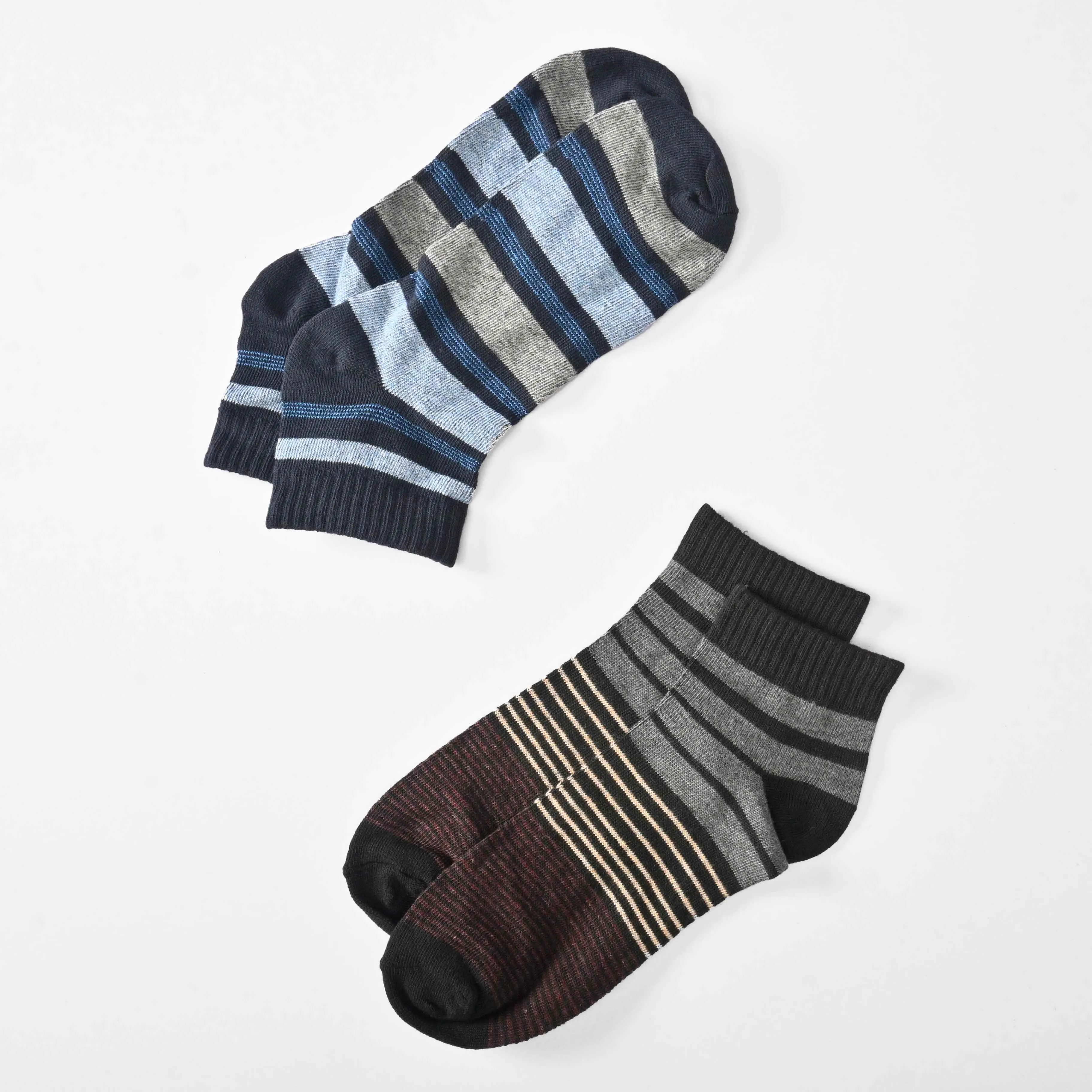 Men's Cotton Classic Anklet Socks - Pack Of 2