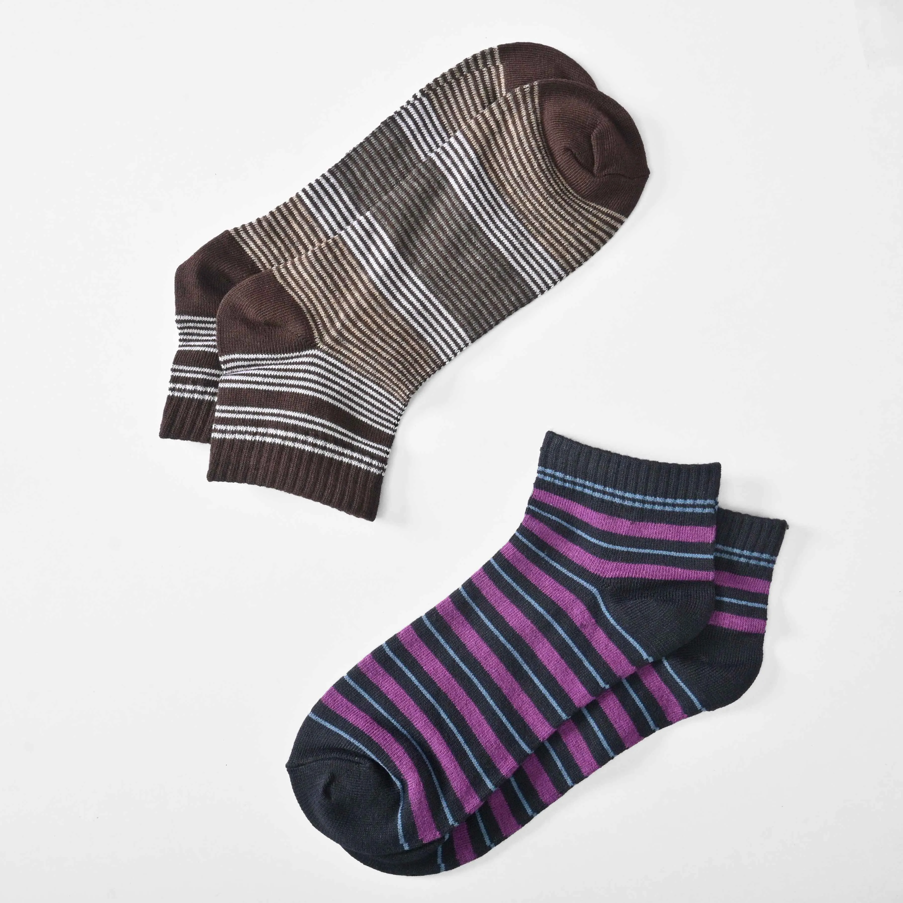 Men's Cotton Classic Anklet Socks - Pack Of 2