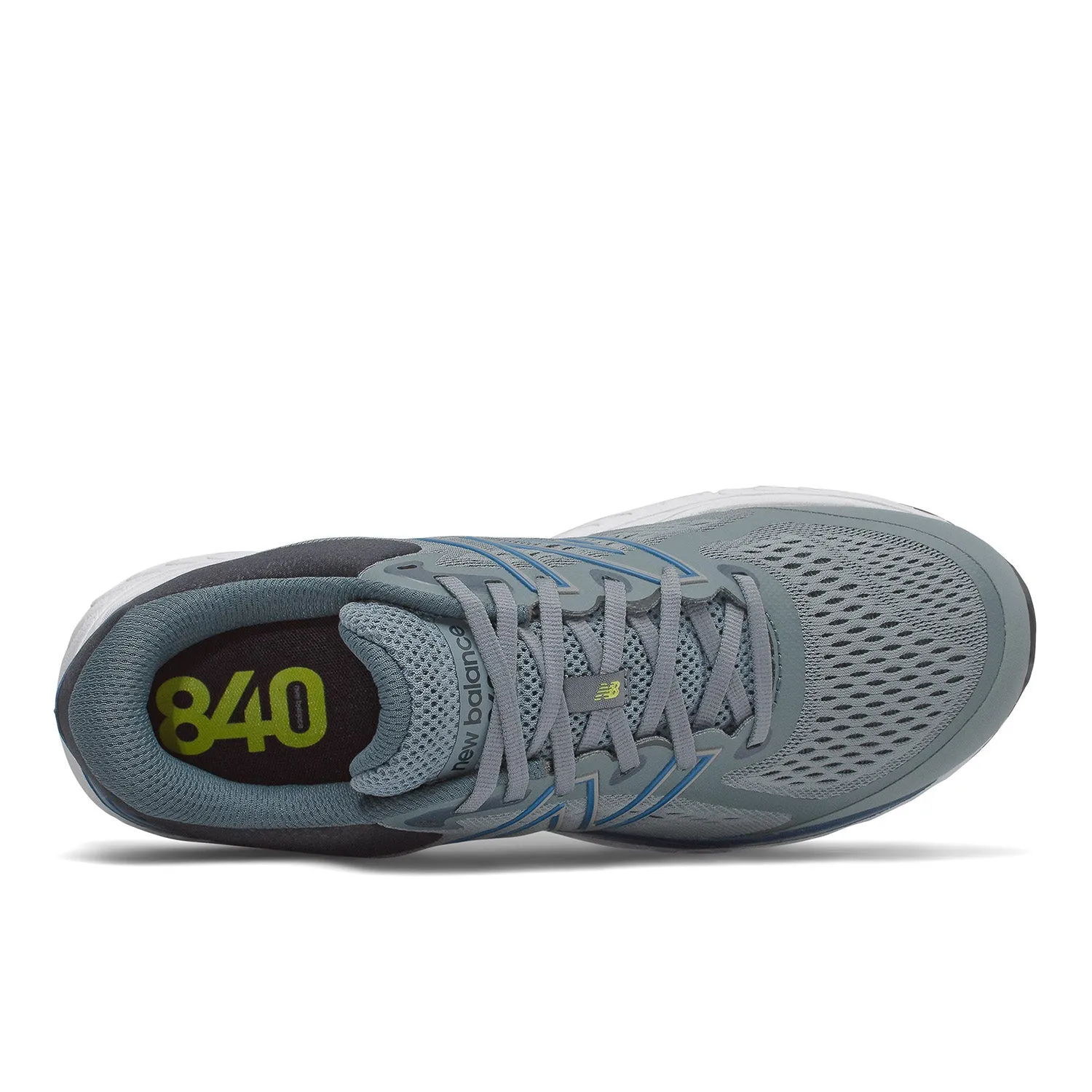 Men's New Balance 840v5 Color: Ocean Grey with Oxygen Blue